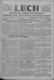 Lech.Gazeta Gnieźnieńska: codzienne pismo polityczne dla wszystkich stan&oacute;w 1927.08.17 R.29 Nr186