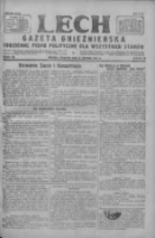Lech.Gazeta Gnieźnieńska: codzienne pismo polityczne dla wszystkich stan&oacute;w 1927.08.25 R.29 Nr193