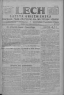 Lech.Gazeta Gnieźnieńska: codzienne pismo polityczne dla wszystkich stan&oacute;w 1927.08.26 R.29 Nr194