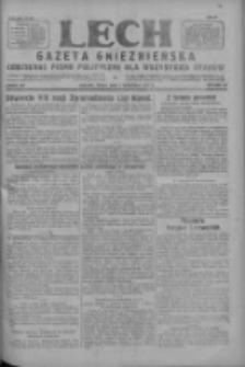 Lech.Gazeta Gnieźnieńska: codzienne pismo polityczne dla wszystkich stanów 1927.09.07 R.29 Nr204