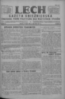 Lech.Gazeta Gnieźnieńska: codzienne pismo polityczne dla wszystkich stan&oacute;w 1927.09.27 R.29 Nr221