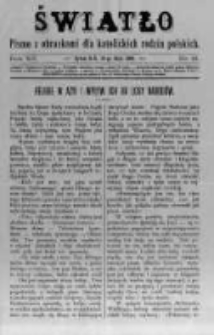 Światło. Pismo z Obrazkami dla Katolickich Rodzin Polskich. 1898 R.12 nr21