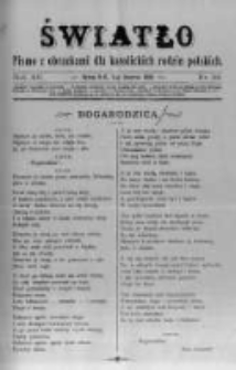 Światło. Pismo z Obrazkami dla Katolickich Rodzin Polskich. 1898 R.12 nr23