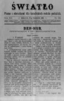 Światło. Pismo z Obrazkami dla Katolickich Rodzin Polskich. 1898 R.12 nr43