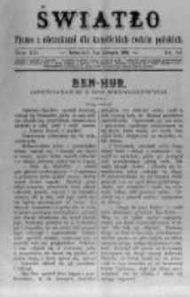 Światło. Pismo z Obrazkami dla Katolickich Rodzin Polskich. 1898 R.12 nr44