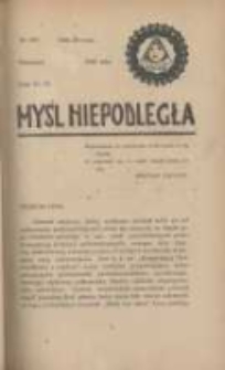 Myśl Niepodległa 1928 Nr919