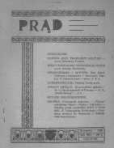 Prąd. Miesięcznik Społeczny i Literacko-Naukowy. 1920 R.8 nr1