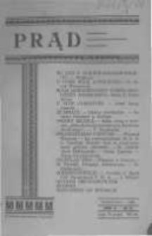 Prąd. Miesięcznik Społeczny i Literacko-Naukowy. 1922 R.10 nr6
