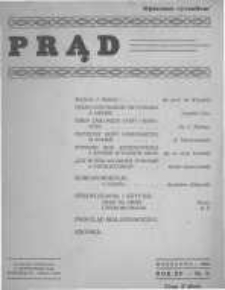 Prąd. Miesięcznik Poświęcony Zagadnieniom Religijnym, Narodowym i Społecznym. 1926 R.15 nr5