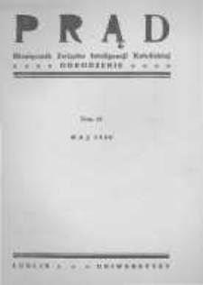 Prąd. Miesięcznik Związku Polskiej Inteligencji Katolickiej "Odrodzenie". 1930 R.17 nr5