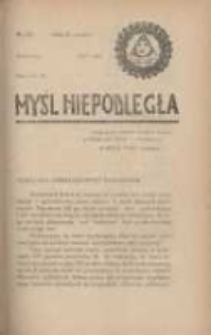 Myśl Niepodległa 1928 Nr923