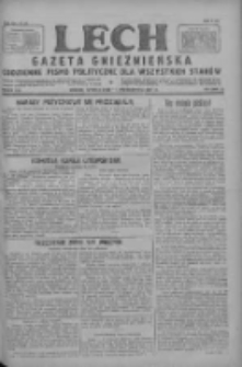 Lech.Gazeta Gnieźnieńska: codzienne pismo polityczne dla wszystkich stanów 1927.10.11 R.29 Nr233