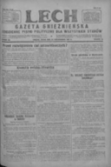 Lech.Gazeta Gnieźnieńska: codzienne pismo polityczne dla wszystkich stan&oacute;w 1927.10.19 R.29 Nr240
