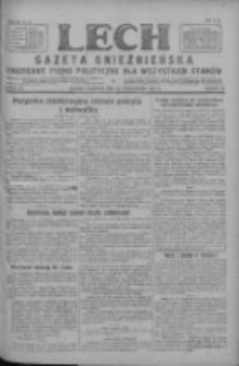 Lech.Gazeta Gnieźnieńska: codzienne pismo polityczne dla wszystkich stanów 1927.10.20 R.29 Nr241