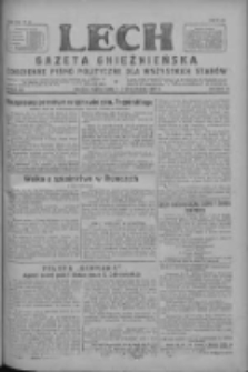 Lech.Gazeta Gnieźnieńska: codzienne pismo polityczne dla wszystkich stan&oacute;w 1927.10.21 R.29 Nr242