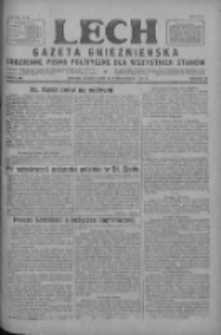 Lech.Gazeta Gnieźnieńska: codzienne pismo polityczne dla wszystkich stan&oacute;w 1927.10.25 R.29 Nr245