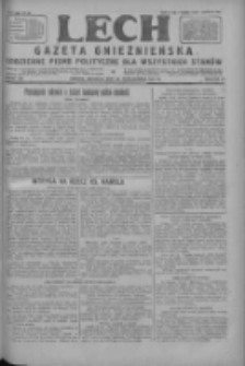 Lech.Gazeta Gnieźnieńska: codzienne pismo polityczne dla wszystkich stanów 1927.10.30 R.29 Nr250