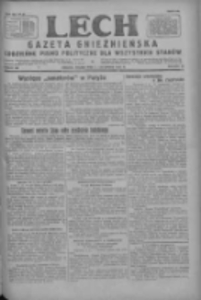 Lech.Gazeta Gnieźnieńska: codzienne pismo polityczne dla wszystkich stanów 1927.11.04 R.29 Nr253