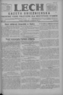 Lech.Gazeta Gnieźnieńska: codzienne pismo polityczne dla wszystkich stanów 1927.11.08 R.29 Nr256