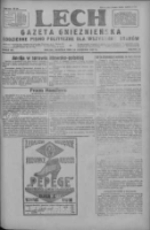 Lech.Gazeta Gnieźnieńska: codzienne pismo polityczne dla wszystkich stanów 1927.11.13 R.29 Nr261