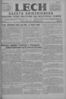 Lech.Gazeta Gnieźnieńska: codzienne pismo polityczne dla wszystkich stanów 1927.11.18 R.29 Nr265