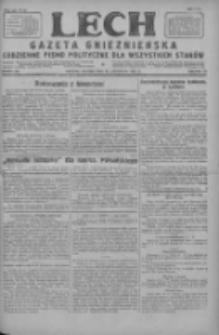Lech.Gazeta Gnieźnieńska: codzienne pismo polityczne dla wszystkich stan&oacute;w 1927.11.22 R.29 Nr268