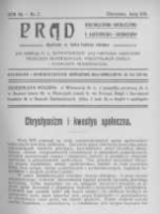 Prąd. Miesięcznik Społeczny i Literacko-Naukowy. 1911 R.3 nr2
