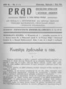Prąd. Miesięcznik Społeczny i Literacko-Naukowy. 1911 R.3 nr4-5