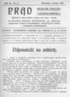 Prąd. Miesięcznik Społeczny i Literacko-Naukowy. 1912 R.4 nr6