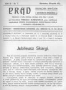 Prąd. Miesięcznik Społeczny i Literacko-Naukowy. 1912 R.4 nr7
