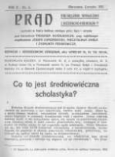 Prąd. Miesięcznik Społeczny i Literacko-Naukowy. 1913 R.5 nr6