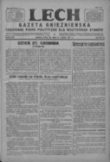 Lech.Gazeta Gnieźnieńska: codzienne pismo polityczne dla wszystkich stan&oacute;w 1927.12.29 R.29 Nr298