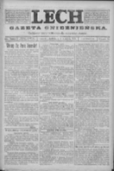 Lech. Gazeta Gnieźnieńska: codzienne pismo polityczne dla wszystkich stan&oacute;w 1923.09.09 R.25 Nr204