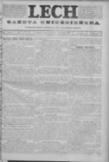 Lech. Gazeta Gnieźnieńska: codzienne pismo polityczne dla wszystkich stan&oacute;w 1923.09.13 R.25 Nr207