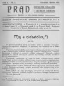 Prąd. Miesięcznik Społeczny i Literacko-Naukowy. 1910 R.2 nr3