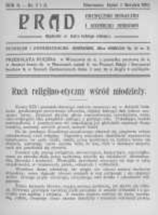 Prąd. Miesięcznik Społeczny i Literacko-Naukowy. 1910 R.2 nr7-8