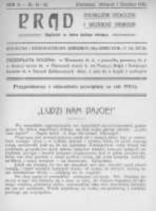 Prąd. Miesięcznik Społeczny i Literacko-Naukowy. 1910 R.2 nr11-12
