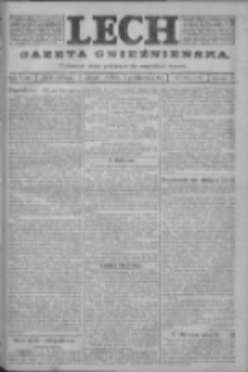 Lech. Gazeta Gnieźnieńska: codzienne pismo polityczne dla wszystkich stan&oacute;w 1923.10.14 R.25 Nr234