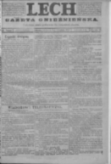 Lech. Gazeta Gnieźnieńska: codzienne pismo polityczne dla wszystkich stan&oacute;w 1923.11.11 R.25 Nr257