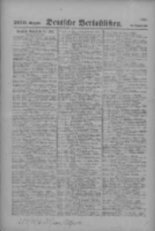 Armee-Verordnungsblatt. Deutsche Verlustlisten 1918.08.26 Ausgabe 2070