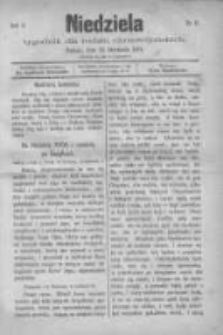 Niedziela: tygodnik dla rodzin chrześcijańskich 1874.11.22 R.1 Nr8