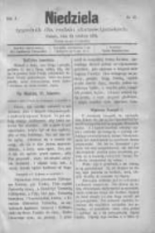 Niedziela: tygodnik dla rodzin chrześcijańskich 1874.12.20 R.1 Nr12