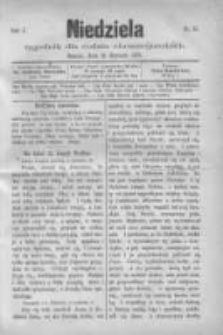 Niedziela: tygodnik dla rodzin chrześcijańskich 1875.01.10 R.1 Nr15