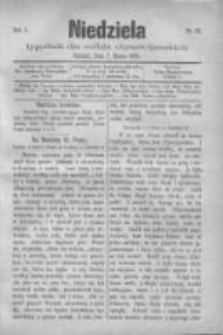 Niedziela: tygodnik dla rodzin chrześcijańskich 1875.03.07 R.1 Nr23