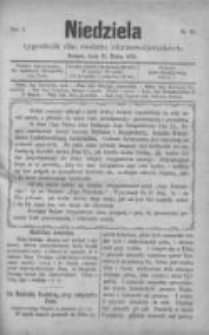 Niedziela: tygodnik dla rodzin chrześcijańskich 1875.03.21 R.1 Nr25
