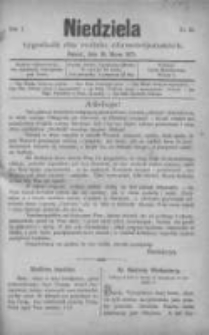 Niedziela: tygodnik dla rodzin chrześcijańskich 1875.03.28 R.1 Nr26