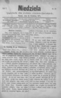 Niedziela: tygodnik dla rodzin chrześcijańskich 1875.04.18 R.1 Nr29