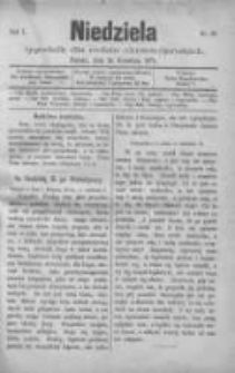 Niedziela: tygodnik dla rodzin chrześcijańskich 1875.04.18 R.1 Nr29