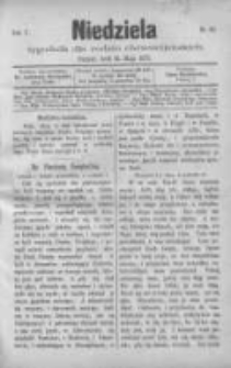 Niedziela: tygodnik dla rodzin chrześcijańskich 1875.05.16 R.1 Nr33