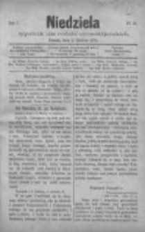 Niedziela: tygodnik dla rodzin chrześcijańskich 1875.06.06 R.1 Nr36